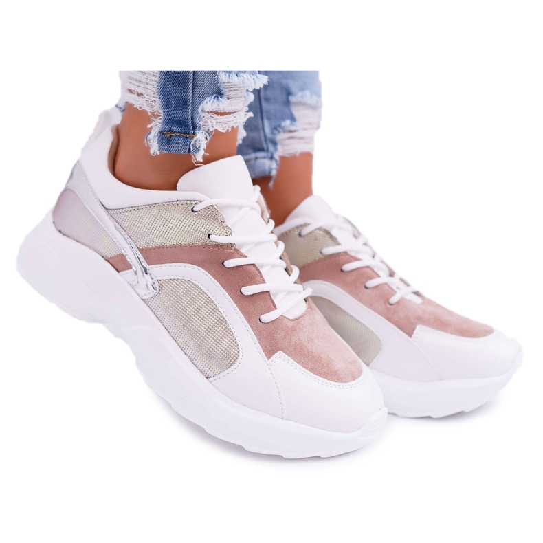 Zapatillas Deportivas Mujer Pink Mindley rosado