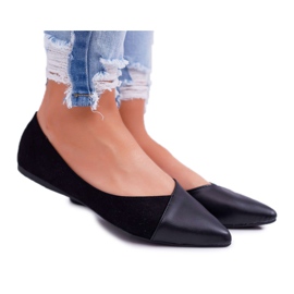 EVE Bailarinas de mujer Black Tergo negro EVE Bailarinas de mujer Black Tergo negro