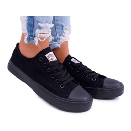 Zapatos deportivos bajos Smith's Black para mujer negro