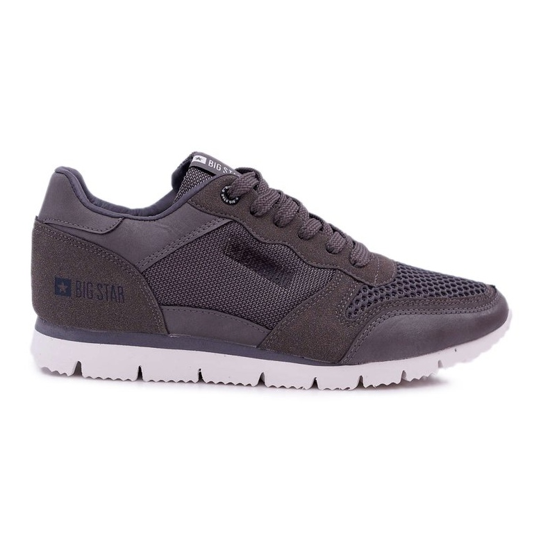 Zapatos Deportivos Hombre Big Star Grey DD174109 gris