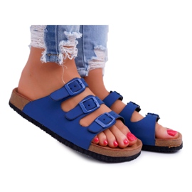 Pantuflas Mujer Azul Marino Big Star DD274140
