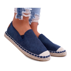 Alpargatas De Mujer Cross Jeans Azul Marino DD2R4108