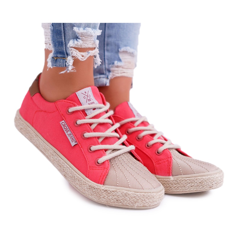 Zapatillas de Mujer Cross Jeans Pink DD2R4096 rosado