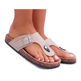 EVE Chanclas Gold Baisan para mujer multicolor amarillo EVE Chanclas Gold Baisan para mujer multicolor amarillo