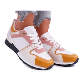 FJ1 Zapatillas Deportivas Mujer Amarillo Merido blanco multicolor