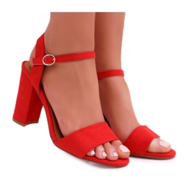 FRBS Sandalias Mujer Ante Rojo Baloo FRBS Sandalias Mujer Ante Rojo Baloo