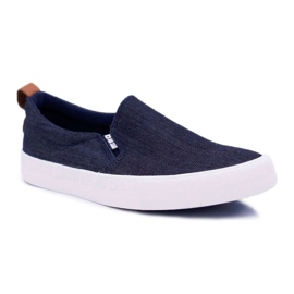 Zapatillas de Hombre Big Star Jeans Azul Marino DD174161