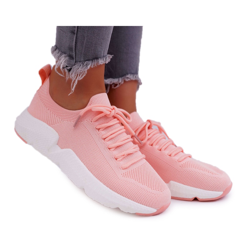 Zapatos deportivos de mujer Big Star Pink DD274577 rosado