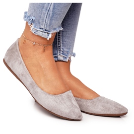 PS1 Bailarinas de mujer grises Suede Dermeno PS1 Bailarinas de mujer grises Suede Dermeno