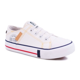 Zapatillas para niños Big Star White DD374130 blanco