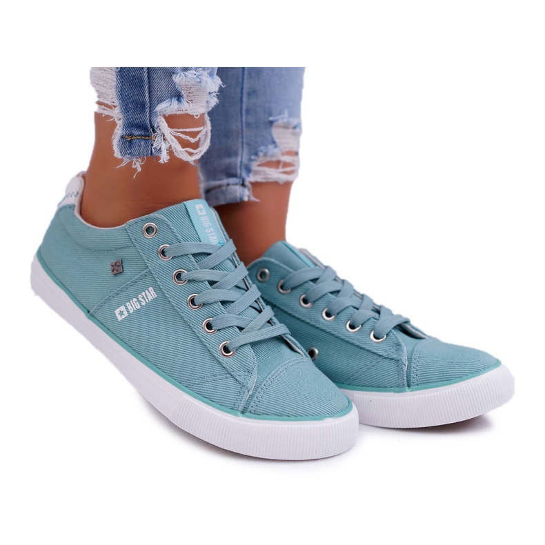 Zapatillas de mujer Big Star Mint DD274351 verde