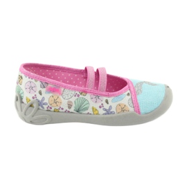 Calzado infantil befado 116X264 violeta azul rosado gris verde amarillo