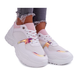 Zapatillas Deportivas Mujer Suela Gruesa Blanco Rosa Faline rosado Zapatillas Deportivas Mujer Suela Gruesa Blanco Rosa Faline rosado