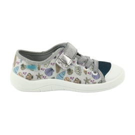 Calzado infantil befado 251X145 gris multicolor verde Calzado infantil befado 251X145 gris multicolor verde