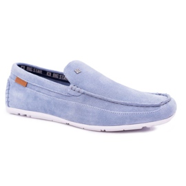 Mocasines de Hombre Big Star Blue DD174421 azul