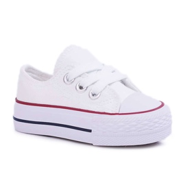 FRROCK Zapatos deportivos clásicos infantiles Filemon blancos