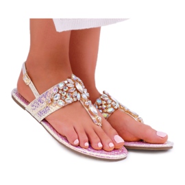 Sandalias Mujer Lu Boo Petrol Pink Sonne rosado