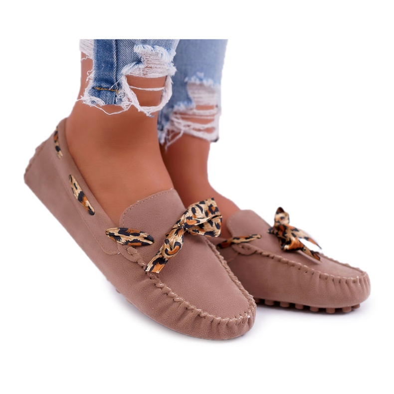 Mocasines Mujer Lu Boo Comfortable Beige Plummy Mocasines Mujer Lu Boo Comfortable Beige Plummy