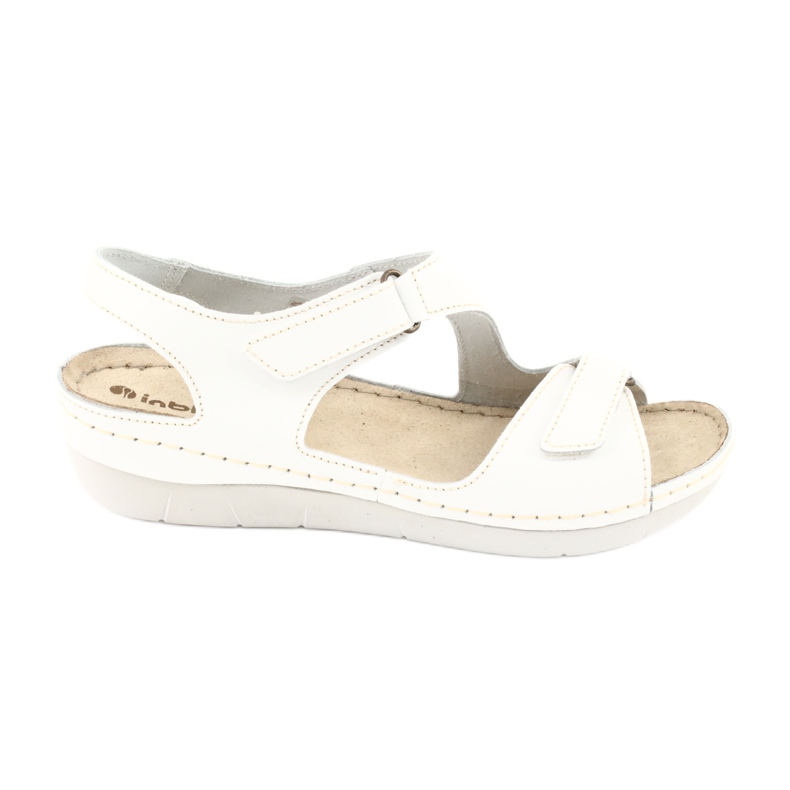 Inblu zapatos de mujer sandalias 158D113 blanco