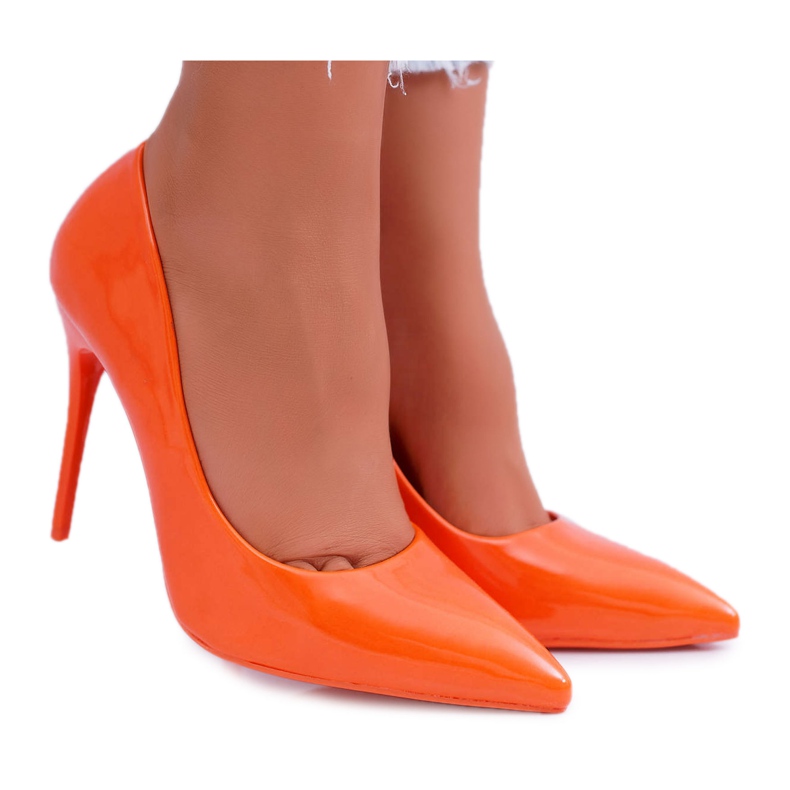 PS1 Tacones altos de mujer Yanna naranja