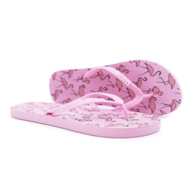 Pantuflas de Mujer Chanclas Big Star Pink Flamingos AA274A176 rosado