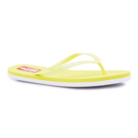 Pantuflas de Mujer Chanclas Big Star Neon Lime AA274A129 verde