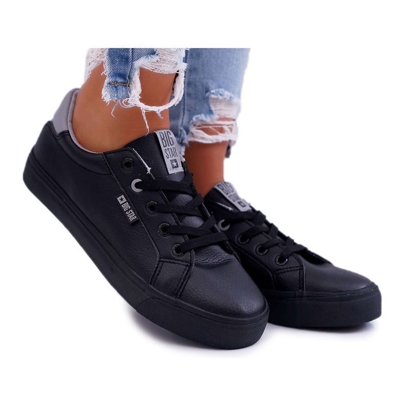 Zapatillas de Mujer Big Star Black EE274314 negro