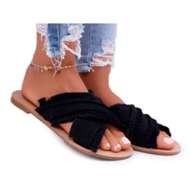 Zapatillas Material Mujer Vices 7269 Black Jamen negro