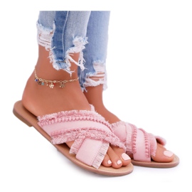 Zapatillas Material Mujer Vices 7269 Pink Jamen rosado
