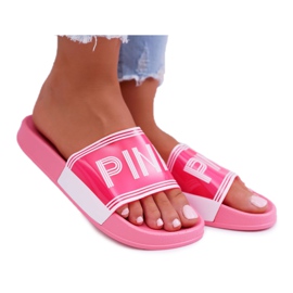Pantuflas Vrita rosa para mujer rosado
