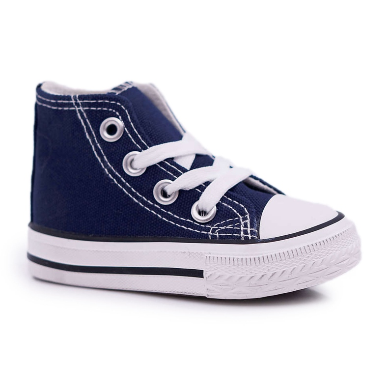 FRROCK Zapatillas Altas Clásicas Infantiles Filemon Azul Marino