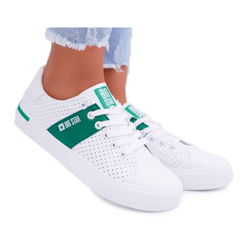Zapatillas de Mujer Big Star White EE274336 blanco