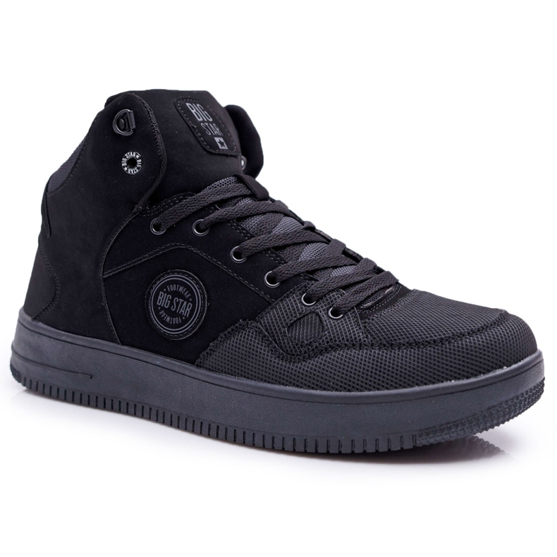 Zapatos Deportivos Hombre Big Star High Black EE174433 negro