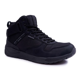 Zapatos deportivos para hombre Big Star High Outdoor Black EE174461 negro