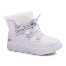 Botas para niñas para niños Big Star White EE374079 blanco
