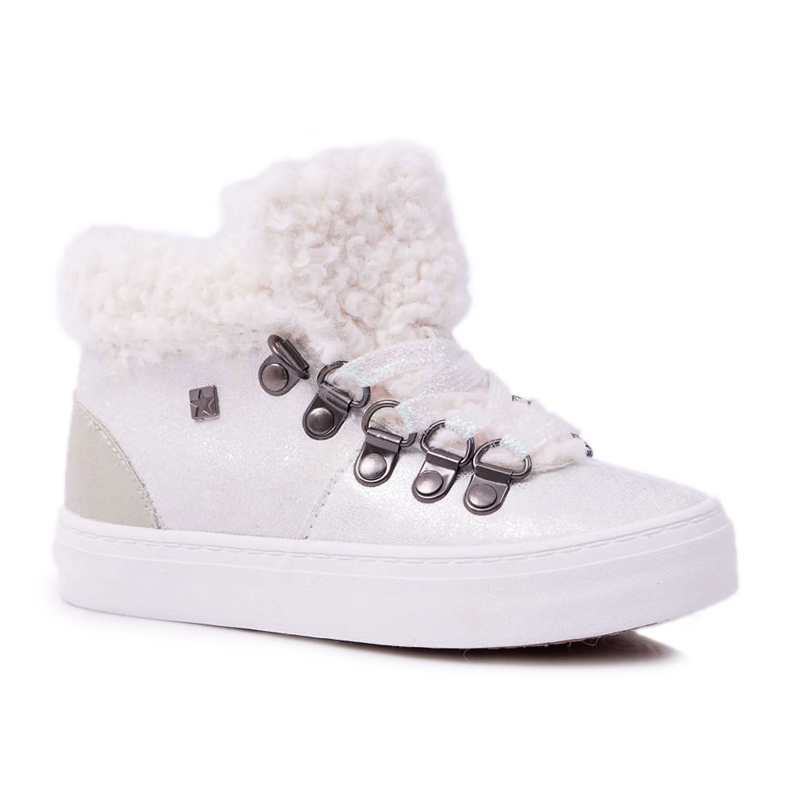 Zapatos Infantiles Niña Zapatillas Big Star Blanco EE374017