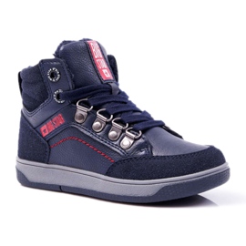 Zapatos para Niños Zapatillas de Deporte Big Star Sheepskin Azul Marino EE374088