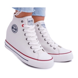 Zapatillas de Mujer Big Star White EE274616 blanco