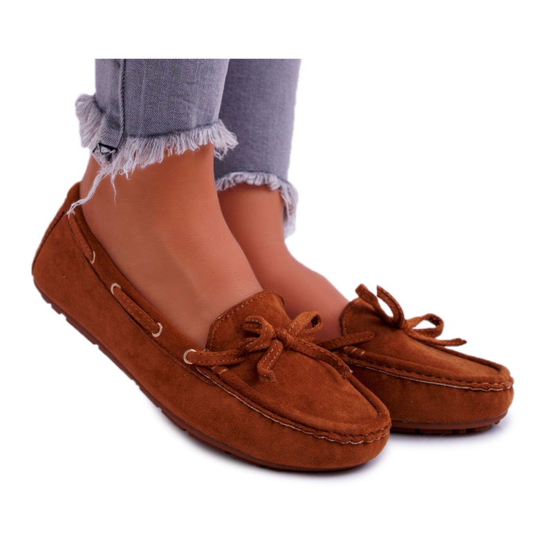 S.Barski Mocasines Mujer Ante Camel S. Barski Gustoben marrón