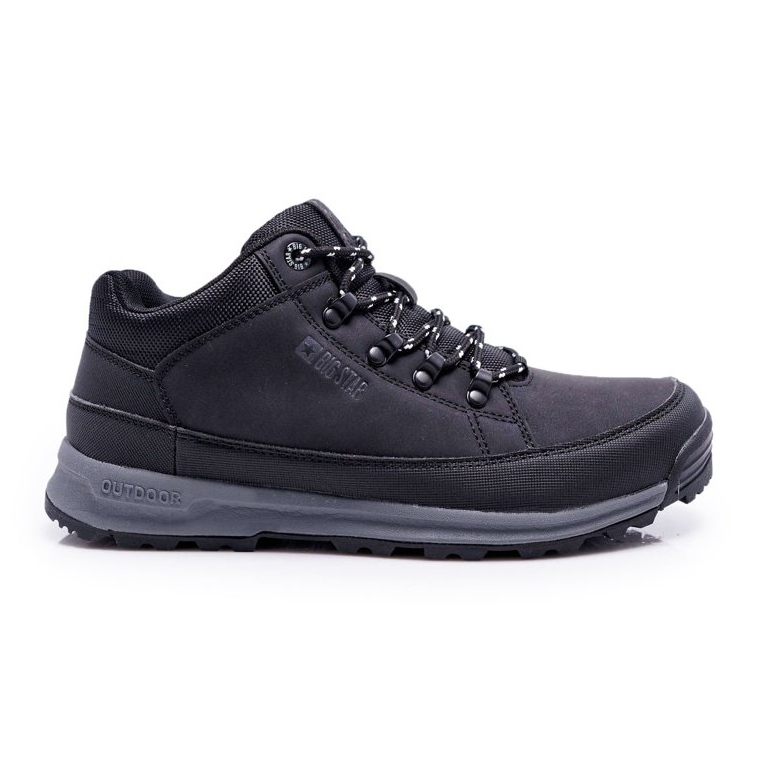Zapatos de trekking para jóvenes Big Star High Outdoor Black EE274816 negro