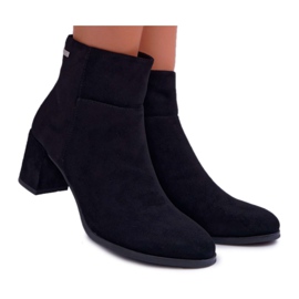 Botas De Mujer Con Tacón Alto Sergio Leone Negro BT522 Botas De Mujer Con Tacón Alto Sergio Leone Negro BT522