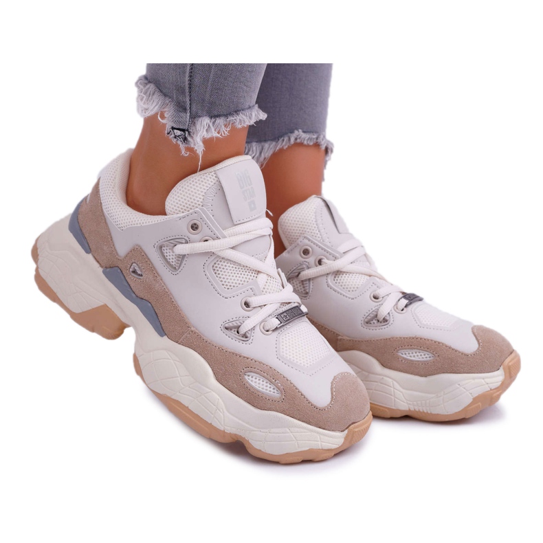 Zapatos deportivos para mujer Big Star de Daniel Lopez Beige FF274429