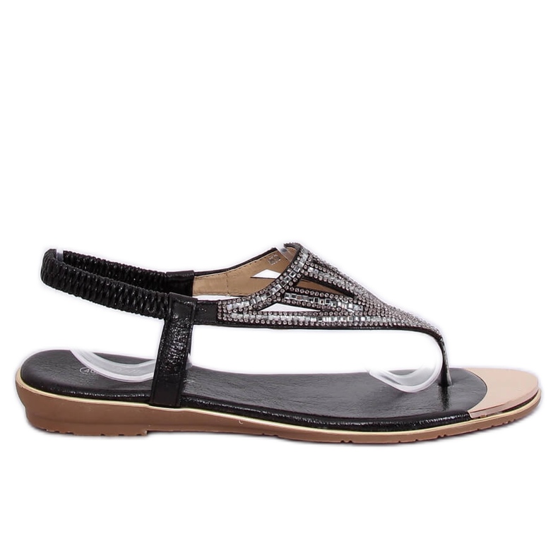 Chanclas decoradas con negro M03 Black