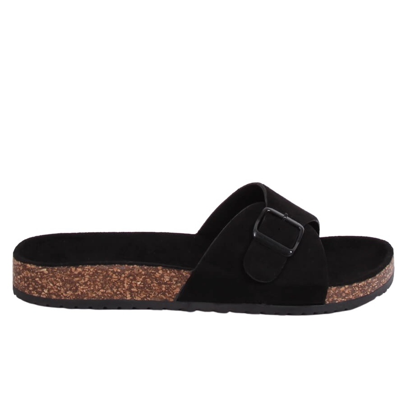 Pantuflas scholki negras 6103 Black negro