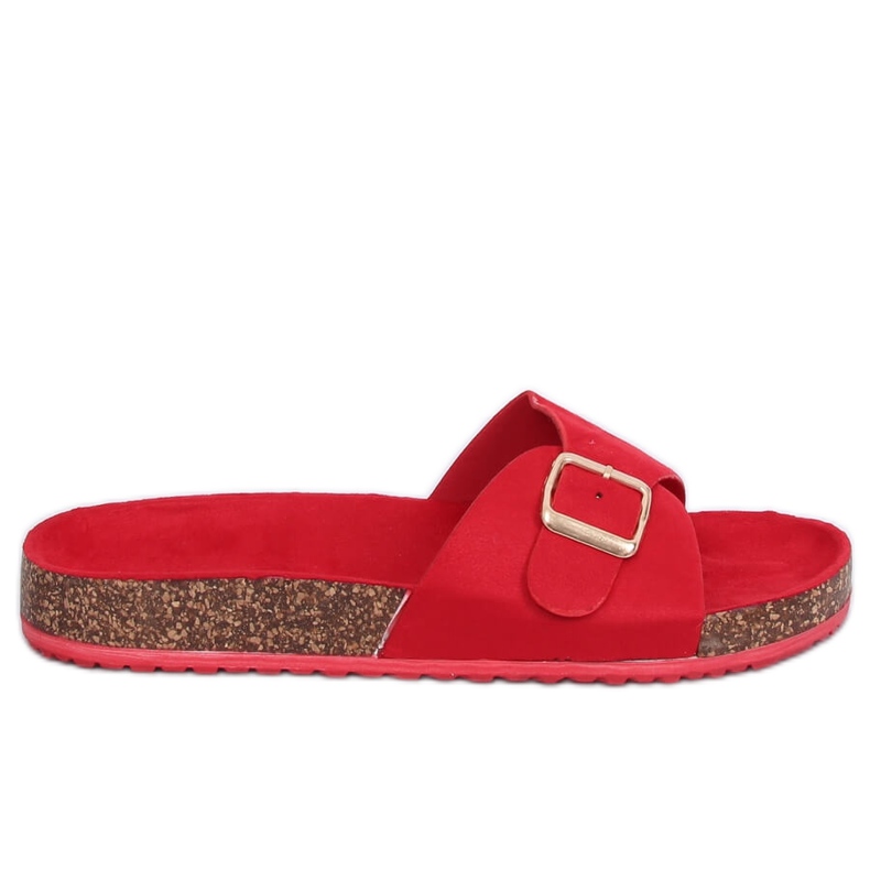 Pantuflas scholki rojas 6103 Rojo