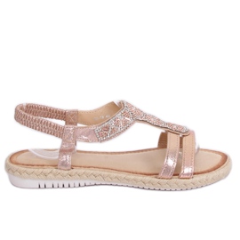 Sandalias alpargatas Champagne CO-78 Champagne rosa