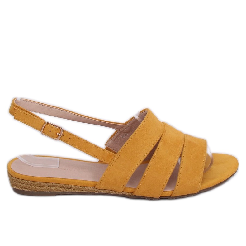Sandalias alpargatas miel 9291 Amarillo Sandalias alpargatas miel 9291 Amarillo