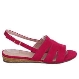 Sandalias alpargatas fucsia 9291 Fuxia rosa