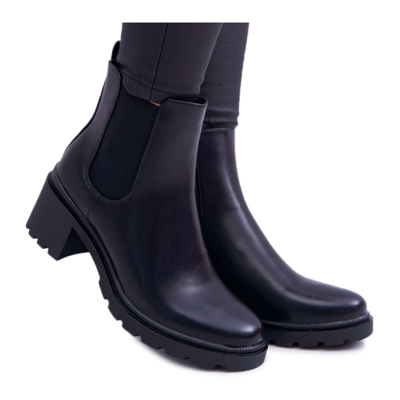 Botas negras Disquared para mujer negro
