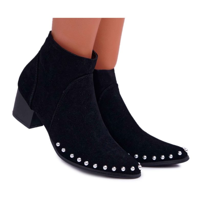 Botas de mujer con jets Black Sobery negro Botas de mujer con jets Black Sobery negro